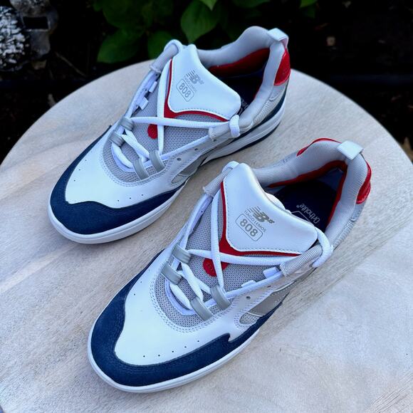 New Balance Unisex NB Numeric Tiago Lemos 808 Mens Size 10 Sneakers White New - Picture 11 of 14